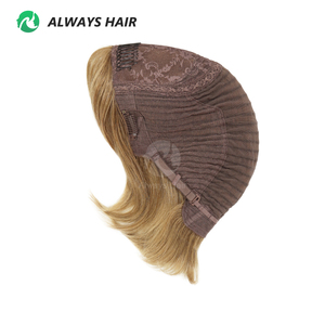 <span class=keywords><strong>Perruque</strong></span> européenne cheveux courts pour femmes 7 pouces Style lâche dentelle élastique transparente 100% cheveux humains vierges <span class=keywords><strong>perruque</strong></span> juive 120% densité - Product Image 3
