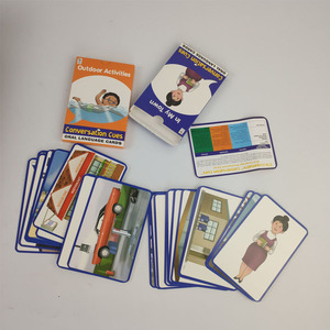 Tùy chỉnh trẻ em học tập chơi thẻ thiết lập thẻ giấy với hộp cho trẻ em Bộ nhớ - Product Image 5