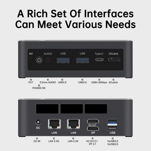 Mini <span class=keywords><strong>PC</strong></span> DDR5 y Ryzen 9, Mini <span class=keywords><strong>PC</strong></span> para Juegos AMD Ryzen AI Max Pro <span class=keywords><strong>395</strong></span> con Wifi - Product Image 6