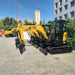 Nouvelle mini-excavatrice sur chenilles SY35U Zero Tail de 3,5 tonnes, compacte, pour travaux en espace restreint - Product Image 1
