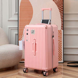 Maleta de Viaje Nueva de Gran Capacidad de 20/24/26/28 Pulgadas para Mujer, Maleta Clásica de Moda con Contraseña - Product Image 5