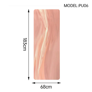 Tapis <span class=keywords><strong>de</strong></span> <span class=keywords><strong>yoga</strong></span> et <span class=keywords><strong>de</strong></span> Pilates pliable, antidérapant, imperméable, écologique, en mousse <span class=keywords><strong>de</strong></span> caoutchouc naturel PU, 5 mm, 183 cm, 2 kg, vente en gros d'usine - Product Image 4