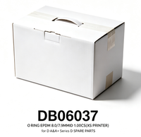 O RING EPDM 8.0/7.9MMID 1.00CS(XS PRINTER)) DB06037 untuk D A&A+ Seri D SUKU CADANG