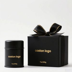 Custom Design Recycled Materials Rigid Cardboard <b>Box</b> for 3 Jar Candles Embossing Foam Insert Sponge Accessories Matt Lamination - Product Image 2