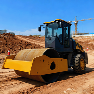 8 tấn thủy lực đơn trống rung đường lăn cho nhựa đường nén - Product Image 3