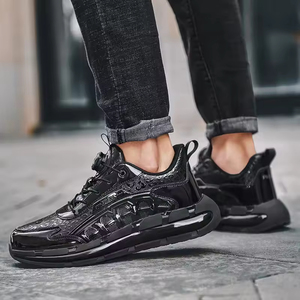 Zapatillas Deportivas Transpirables de Malla para Hombre, para Correr, Turismo, Suela Gruesa, Antiolor, Suela Blanda, Ligeras, Amortiguadoras - Product Image 5