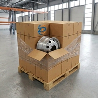 Vente en gros usine Jante en acier 22.5x8.25 PCD 335 10 trous robuste et durable pour semi-remorque commerciale