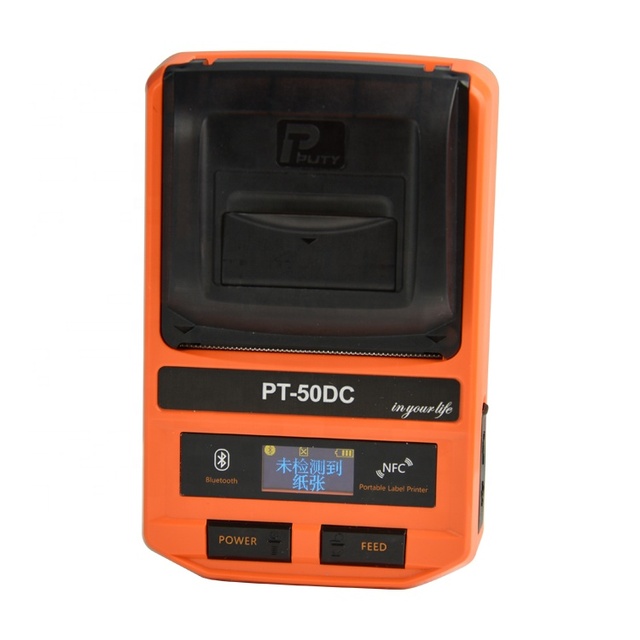 Manufacturer Pocket Handy Barcode Garment Price Tag Receipt Label Thermo Portable Small Thermal Printer PT-50DC