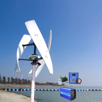 Éoliennes FX 5000w Éoliennes verticales 12V 24V 48v 96v 120v Générateurs éoliens 500w