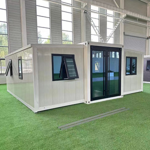 Casa Container Prefabbricata Espandibile Pronta per <span class=keywords><strong>la</strong></span> Spedizione con Cucina, Pannello Sandwich in Acciaio, Design Modulare per Uso Residenziale - Product Image 4