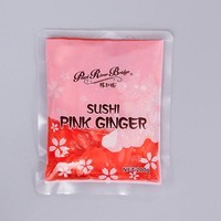 Gingembre pour Sushi/Gingembre Rouge Mariné pour Sushi, Emballages Personnalisés, Meilleures Ventes au Japon