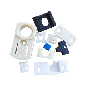 Trọng lượng phân tử cao Trắng upe đúc Nylon mô hình mẫu chịu mài mòn các bộ phận hình cho môi trường căng thẳng cao - Product Image 4