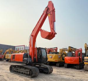 Excavadora de cadenas usada original de 22 toneladas Hitachi ZX220-5G de Japón de segunda mano con motor ISUZU en venta - Product Image 3