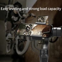 Stabilisateur de téléphone portable flexible à 3 axes F6 Gimbal, stabilisateur portable pour smartphone