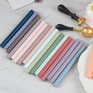 Palos de pistola de pegamento de sello de cera de colores mate de alto grado 11*136MM para decoración de sobres de boda - Product Image 3