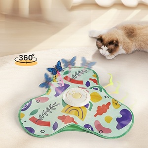 Juguetes interactivos <span class=keywords><strong>para</strong></span> gatos activados por movimiento recargable Hide and Seek gorjeo cubierta de caza bola giratoria 2025 <span class=keywords><strong>para</strong></span> gatos aburridos en interiores - Product Image 3