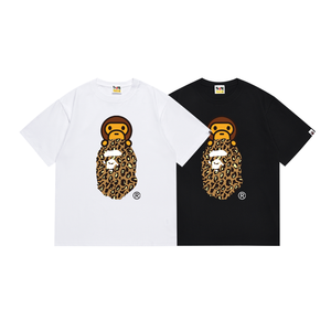 T-shirt da uomo di tendenza con stampa di lettere di alta qualità, modello 2026, di design alla moda, stampa Bapees - Product Image 4
