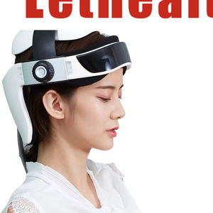 Masajeador de cabeza de presión de aire de 4 engranajes recargable, casco, instrumento de masaje automático para el cuero cabelludo, prensado en casa, amasado, rascado - Product Image 2