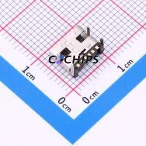 TYPE-C-4BVC-6P <b>USB</b> <b>Connector</b> SMD <b>Connector</b> ( <b>Connector</b> Type: Type-C )( Gender: Female )( Mounting Type: Horizontal Mount ) - Product Image 2