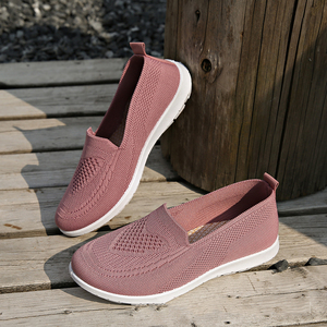 Zapatos Casuales de Mujer de Color Sólido, Transpirables, Ligeros y Cómodos, de Primavera, de Caña Baja, Tejidos de Malla, Multicolores, los Mejores - Product Image 2