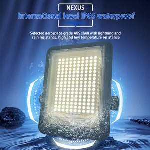 Ngoài Trời 600W Năng Lượng Mặt Trời Dẫn Nhẹ Lũ Lụt Ánh Sáng Với 500W Đèn Chiếu Marine ABS Không Thấm Nước IP67 Chiếu Sáng Cho Vườn Nhôm Đèn Cơ Thể - Product Image 6