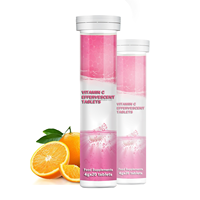 OEM ODM Yüksek Kaliteli Özel Etiketli 5 Çeşitli Vitamin C Efervesan Tabletleri Kolajen Cilt Beyazlatıcı Vitamin C Efervesan ile