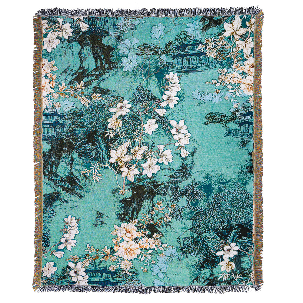 Jacquard Tapestry Outdoor Camping Blanket Spot Wholesale