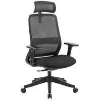 Chaise de bureau pivotante en maille ergonomique de luxe moderne confortable pour les visiteurs