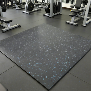 Dalles de sol en caoutchouc pour salle de sport, matériau écologique, tapis de gym confortable et amortissant pour les articulations - Product Image 2