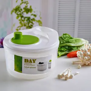 Mutfak drenaj marul yıkayıcı için salata döndürücü büyük kolayca kurutma meyve ve sebze kurutma hızlı kuru bulaşık makinesi