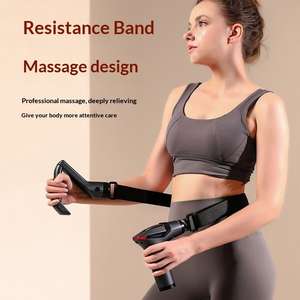 Pistolet de massage facial sans fil à percussion avec poignée ergonomique détachable et têtes de massage, conçu pour la récupération quotidienne après l'entraînement - Product Image 2