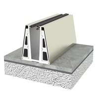 HYQY A20 Garde-corps en verre moderne à canal en U en aluminium à double trou au design élégant pour escaliers villas balcons piscines balustrades de pont