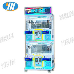 YIRUN 4 joueurs <span class=keywords><strong>Boutique</strong></span> Clip poupée grue Machine à jetons Mini griffe compétence Machine pour <span class=keywords><strong>parc</strong></span> d'attractions Machines à jetons - Product Image 4