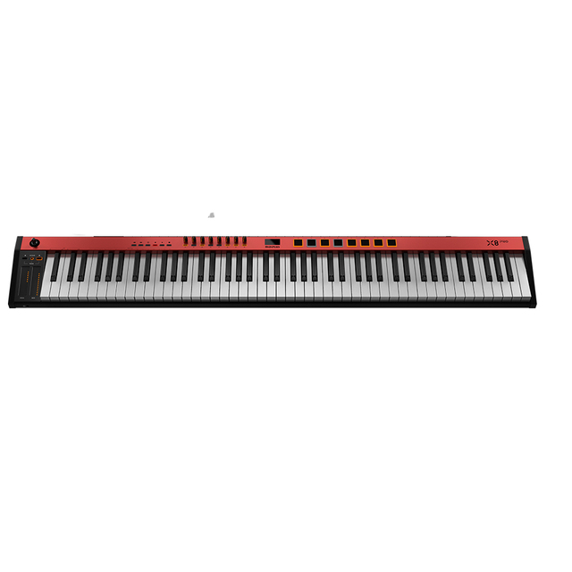 MIDIPLUS X8 PRO II 88-Key Semi-Weighted 8 Drum Pad Controller Arranger Minstrel Electronic Organ Cross Over Stage MIDI Keyboard