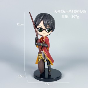 Statuette 3D Q Posket <span class=keywords><strong>di</strong></span> <span class=keywords><strong>Harry</strong></span> <span class=keywords><strong>Potter</strong></span>, Ron Weasley e Hermione, Figurine in PVC per Bambini, Decorazione per Torte - Product Image 3