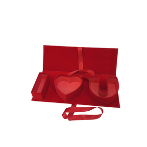 Cajas de Regalo de Papel con Flores de Terciopelo con la Frase 'Te Amo' para el Día de la Madre y <span class=keywords><strong>Arreglos</strong></span> Florales - Product Image 5