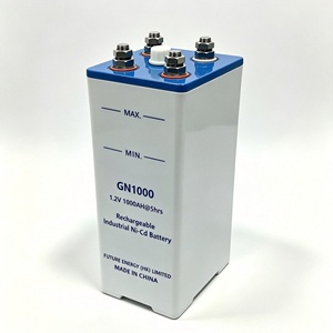 แบตเตอรี่แบบชาร์จได้ชนิดอัลคาไลน์นิกเกิล-แคดเมียม GN1000 KL1000P 1.2V 1000AH  ปล่อยประจุแบบ Low-rate ตามมาตรฐาน IEC60623 สำหรับ UPS ของเล่น และสำรองไฟ 2000 - Product Image 1