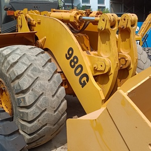 Chargeuse sur pneus d'occasion CAT 980G 980F 966G 966H, presque neuve (95%), chargeuse sur pneus d'occasion CAT 966G 966H 966F 980 950 972 - Product Image 3