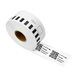 Compatible Brother Dk Thermal Label Tape Dkl-22210 Dk-2210 Fix Width 29mm and Continuous Length 30.48m Paper Label