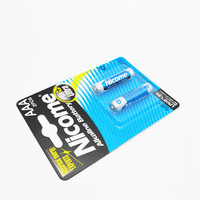 Nicome Alkaline LR03 1.5V Baterai Silinder Aluminium untuk Peralatan Listrik, Remote Control, Elektronik Konsumen, Peralatan Rumah Tangga, Mainan