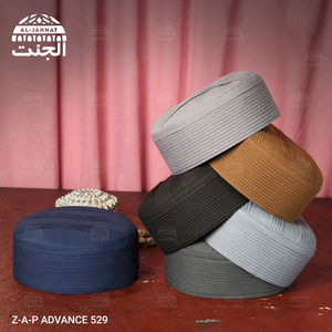 หมวกอิสลามทรงกลมสำหรับผู้ชายสไตล์ปากีสถานโลโก้ออกแบบได้ตามต้องการ Z-A-P-Advance-529 - Product Image 5