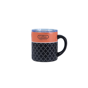 Taza de Café Creativa de 14oz al por Mayor con Logotipo Personalizado para Hogar, Oficina, Vajilla, Regalo con Diseño de Asa Grande y Ancha - Product Image 4