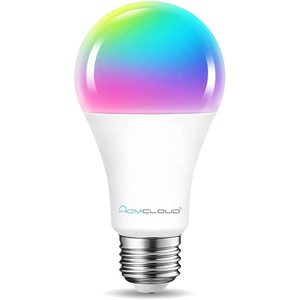 Ampoule LED intelligente Wi-Fi Homcloud A70 E27 11W 1050 lumens multicolore blanc CCT dimmable, contrôle par application, montage au plafond - Product Image 1
