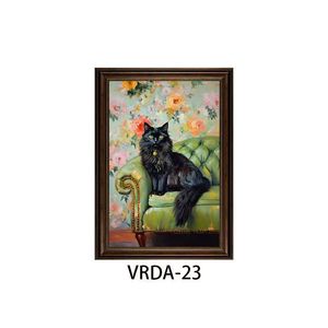 Lienzo de pared elegante para perros y gatos, arte personalizable de alta calidad para cualquier habitación