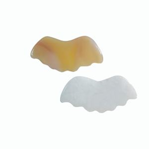 Herramienta de Masaje Corporal de Ágata 100% Natural, Tabla de Raspado de Ágata Gris, Piedra Gua Sha Facial - Product Image 2