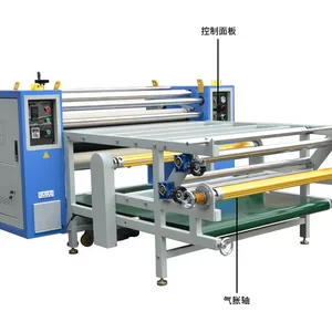 Fabric /t-shirt/clothes Mini Roller Rotary Heat Press Machine Sublimation Machine Provided Pneumatic Flatbed Printer 1 Set 1050