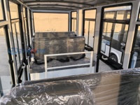 Navette électrique urbaine de haute qualité Zhenda Solar, 72V, pour le tourisme, avec structure en acier et batterie au lithium, pour les trajets scolaires