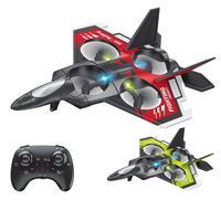 2024 nouveau avion rc en mousse 2.4g une clé décollage et atterrissage en vol stationnaire flash avion microlight à vendre avec lumière led