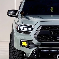 Ensemble de phares LED KGKB pour Toyota Tacoma N300 2016-2019, mise à niveau DRL, clignotants séquentiels, lentille de projecteur, Plug & Play