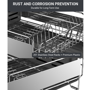 Organizador Multifuncional de Platos y Tazones para el Hogar, Estante para Vajilla de Cocina, Estante de Almacenamiento de Gran Capacidad - Product Image 5